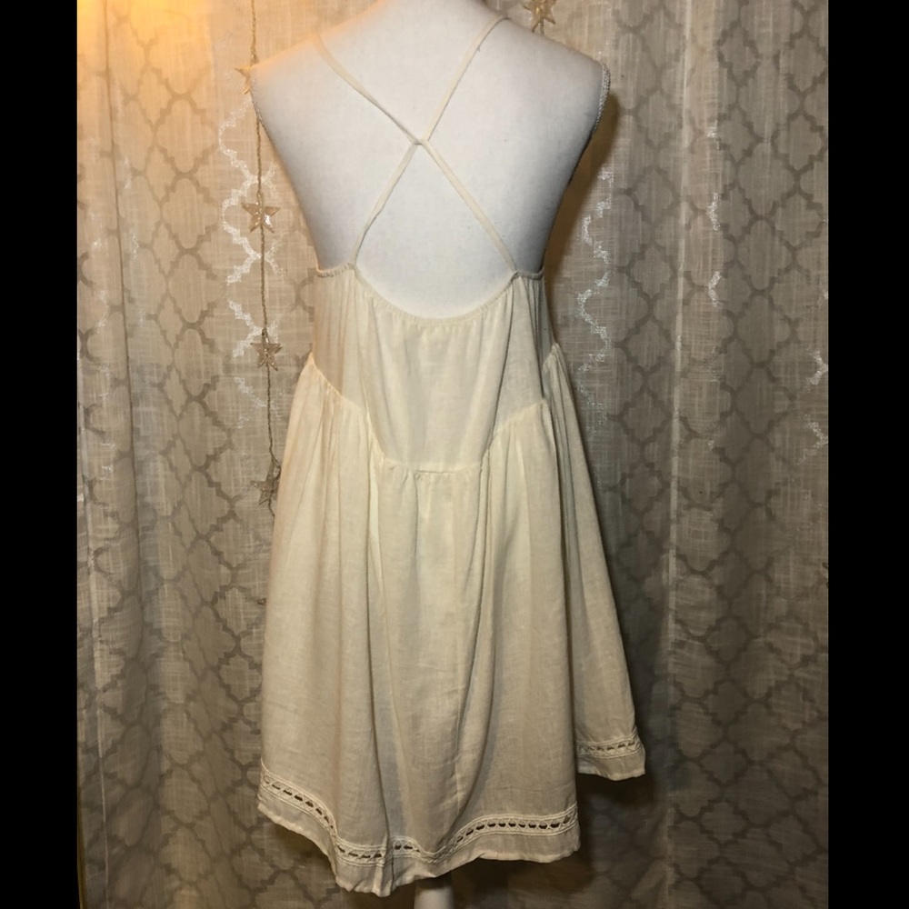 Audrey 3+1 Off White BOHO Dress